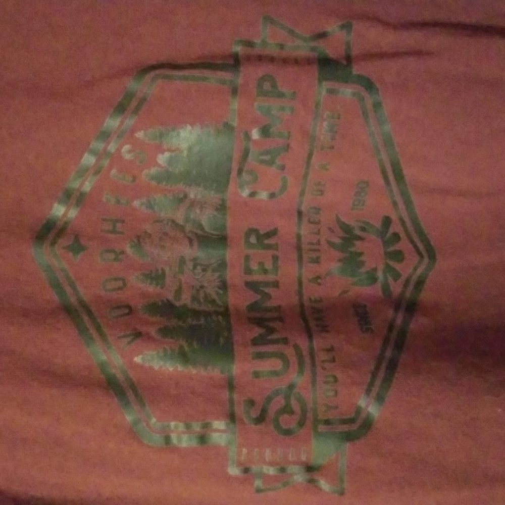 Vorhees Summer Camp Tshirt Size Large: A